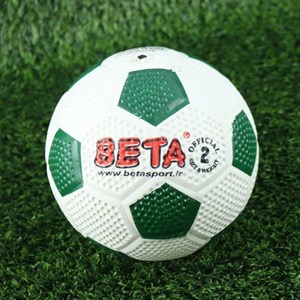 توپ فوتبال لاستیکی Beta سایز 2