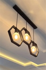 لوستر کانتری آشپزخانه طرح مدرن