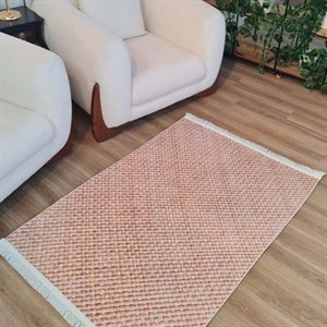 فرش ماشینی چاپی | فرشینه مخمل هازان ترک استپ دار (ضد سر) طرح مدرن کد U220