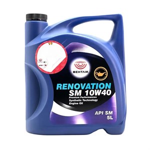 روغن موتور بهتام مدل SM 10W40 Renovation حجم 5 لیتر