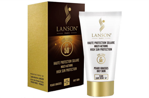 کرم ضد آفتاب لانسون مدل  cream colorless 1.5 رنگی حجم ۴۰ میلی لیتر