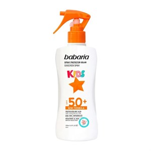 اسپری ضد آفتاب کودک SPF 50 باباریا babaria مدل KIDS حجم 200 میل