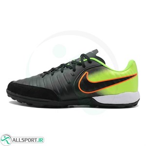 کفش چمن مصنوعی نایک تمپو ایکس مشکی سبز Nike Tiempo Black