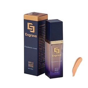 کرم پودر مایع spf15 اینگریو مدل مکس شماره 206 مناسب برای انواع پوست حجم 35 میلی لیتر