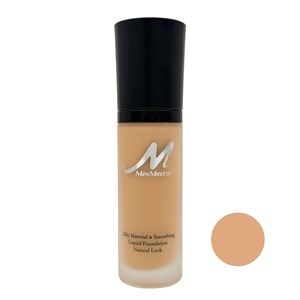 کرم پودر مایع مسمرایز مدل Natural Look شماره 02 مناسب برای انواع پوست حجم 30 میلی‌لیتر