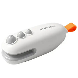 سیلر و کاتر شارژی پورودو Porodo Lifestyle 2-In-1 Magnetic Mini Sealer & Cutter PDWS105WH