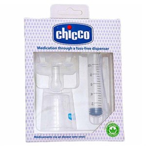 سرنگ دارو خوری با سری پستانکی(پستونکی) چیکو Chicco اصل ایتالیا مانی نی