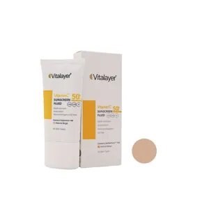 فلوئید ضد آفتاب ویتامین سی SPF50