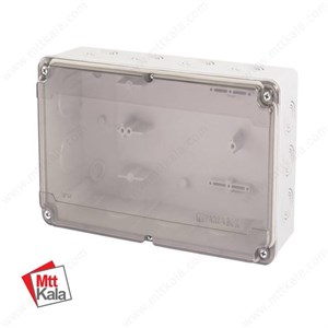 جعبه تقسیم 30001 پارسا با درب شفاف PC سایز 90*220*300