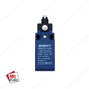 لیمیت سوئیچ فشاری قرقره‌دار قفل‌شو ENVLS-103R