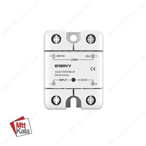 رله حالت جامد (SSR) تکفاز 80 آمپر DA برند ENERVY مدل ENVSSR-80DA48