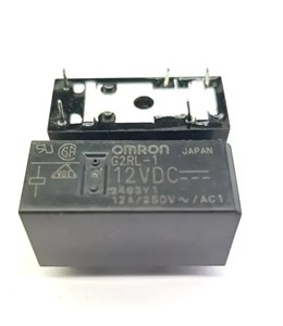 رله امرون 12 ولت 12 آمپر 1 کنتاکت G2RL-1-12VDC