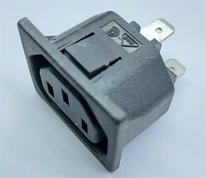 جک پاور مادگی پنلی 6A 250VAC