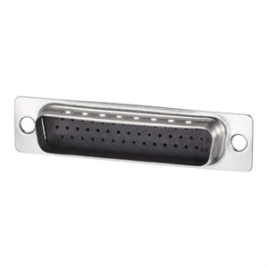 دی کانکتور 44 پین 3 ردیفه نری پین خور D-SUB 44 Pin Crimp 1.5mm Male