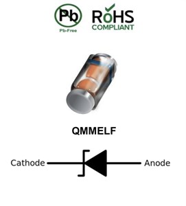 Zener Diode 2V 500mW 5% SMD(ORIGINAL)