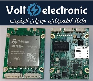 برد توسعه مودم 4G به همراه دو خروجی شبکه ML7820  Wi-Fi Router 4G SIM Module