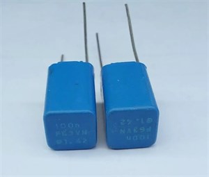 MKT CAPACITOR 100NF 63V 1%