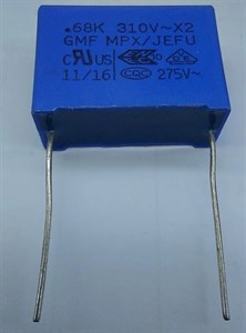 MKT CAPACITOR 0.68UF (680NF) 310V