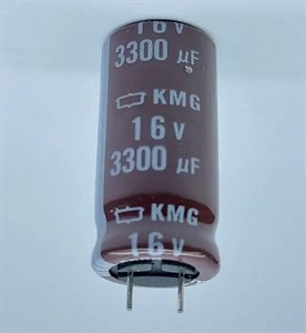 Aluminum Electrolytic Capacitors 3300UF 16V 12*25mm
