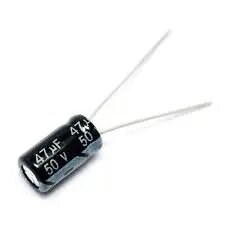 Aluminum Electrolytic Capacitors 47UF 50V  6*11mm