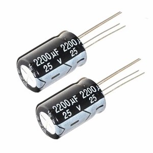 Aluminum Electrolytic Capacitors 2200UF 25V 13*21mm