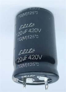 Aluminum Electrolytic Capacitors 120UF 420V 22*35mm