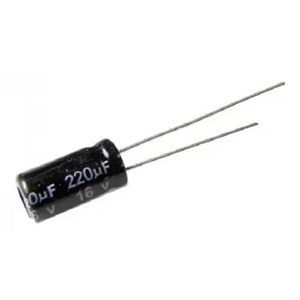 Aluminum Electrolytic Capacitors 220UF 16V 6*11mm