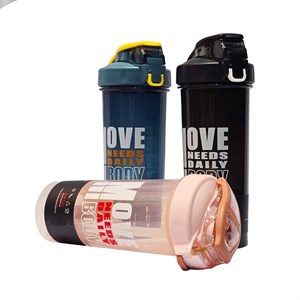 شیکر بدنسازی طرح موو (Move) 🥤 | ظرفیت ۰.۸ لیتر (BPA Free)