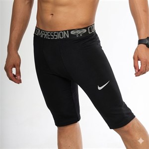 نیم‌لگ ورزشی مردانه نایکی (Nike) | پارچه فلامنت متراکم و دوخت معکوس