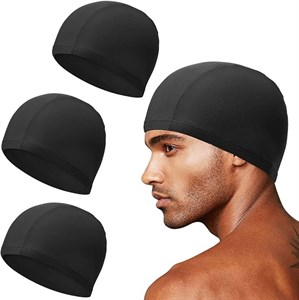 کلاه شنا پارچه‌ای ناباجی (Nabaiji) 🏊‍♀️ | ضد کلر (رنگ‌بندی متنوع)
