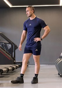 ست تیشرت و شلوارک آدیداس (Adidas) 🎽 | پارچه فلامنت تنفسی (درای فیت)