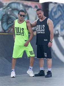 ست بسکتبالی بولز اسنشیال (Bulls Essentials) 🏀 | فلامنت طرح آجری