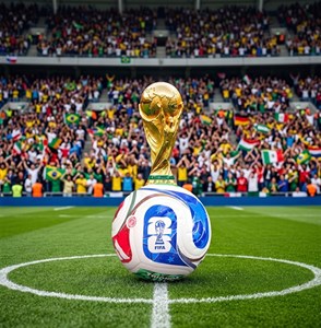 توپ فوتبال جام جهانی ۲۰۲۶ آدیداس (Adidas) ⚽ | مدل پرسی سایز ۵