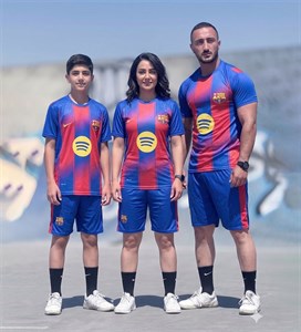 ست تیشرت و شلوارک بارسلونا (Barcelona) ⚽ | لامین یامال شماره ۱۰