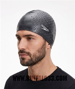 کلاه شنا سیلیکونی اسپیدو (Speedo) مدل آج‌دار 🏊‍♂️ | ضد آب و فری‌سایز