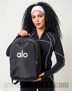 کوله ورزشی آلو (Alo) کد 78 🎒 | پارچه دیبا با محفظه کفش