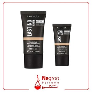 کرم پودر لستینگ مت ریمل لاندن/اورجینال- Rimmel London