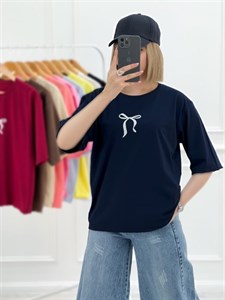 تیشرت دخترانه پاپیونی ماهرخ | تاتاتا