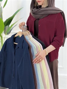 شومیز زنانه جلو دکمه آیدا