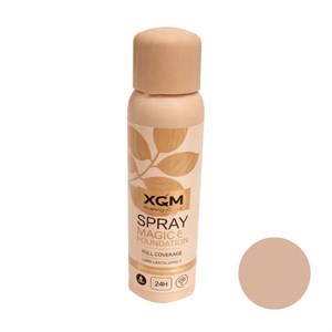 کرم پودر مایع spf15 ایکس کیو ام مدل Magic شماره 01 مناسب برای انواع پوست حجم 180 میلی لیتر