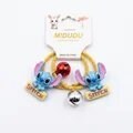 کش مو دخترانه مدل کرومی کد STITCH مجموعه 2 عددی