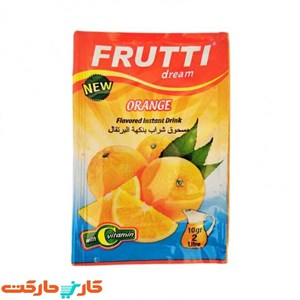 پودر شربت پرتقال فروتی دریم 24 عددی Frutti Dream