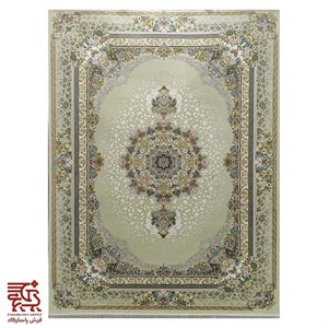 فرش جدید کاشان گل برجسته طرح سوفیا