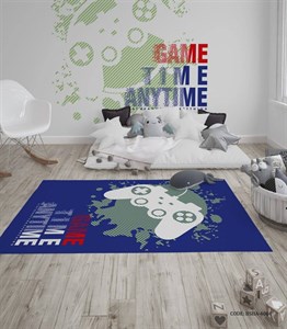 فرش اتاق پسرانه طرح دسته بازی کامپیوتری  مدل Gamer