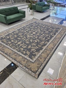 فرش طلاکوب 1500 شانه دودی تراکم 4500