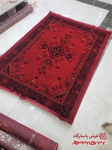فرش بلوچی قرمز 700 شانه تراکم 2550