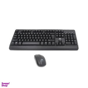 ماوس و کیبورد بی سیم پی نت کد KM1000