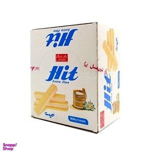 ویفر شیری هیت شیرین عسل وزن 150 گرم بسته 24 عددی