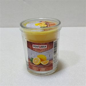 شمع معطر لیوانی رایحه لیمو