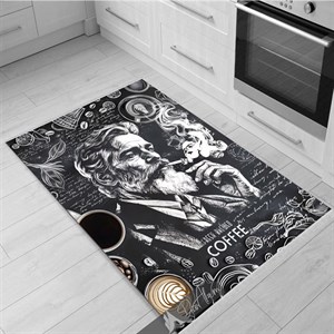 فرشینه آشپزخانه پیرمرد سیگاری مناسب دکور کافه هنری و دفتر کار – DA-4023
